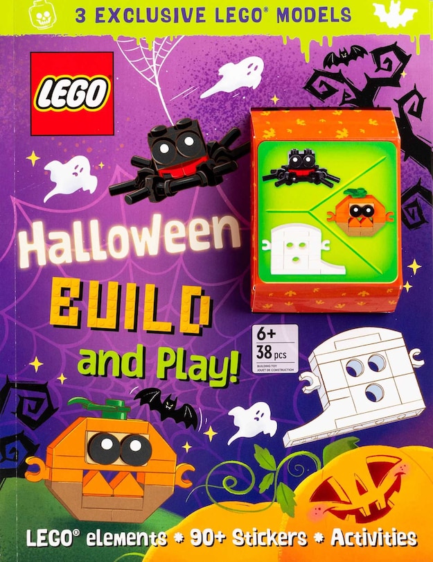 Front cover_LEGO Books: Halloween Build and Play!