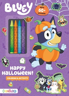 Front cover_Bluey Colortivity: Happy Halloween!