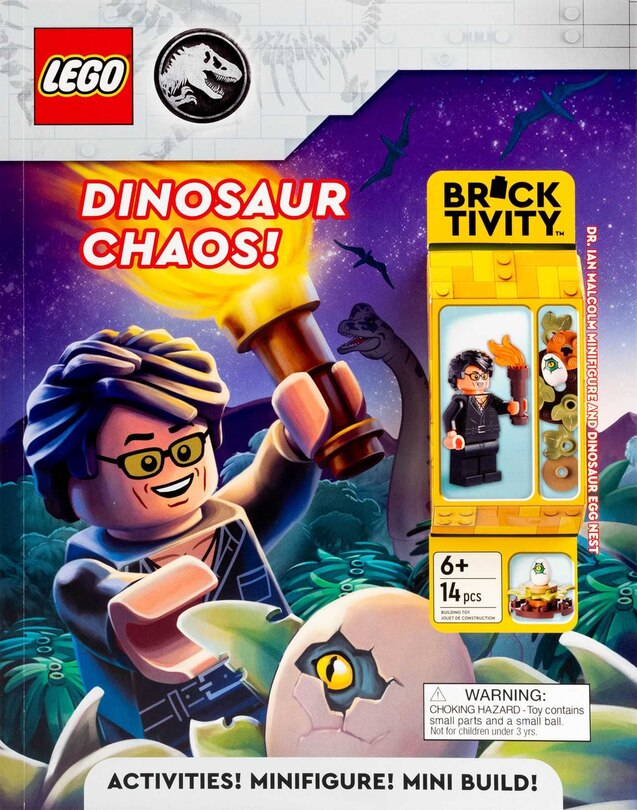 Front cover_LEGO Jurassic World: Dinosaur Chaos!