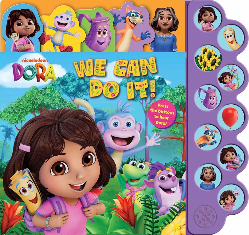 Front cover_Dora: We Can Do It! 10-Button Sound Book