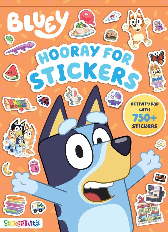 Couverture_Bluey: Hooray for Stickers