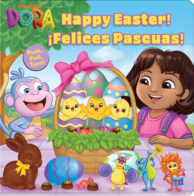 Front cover_Dora: Happy Easter! Felices Pascuas!