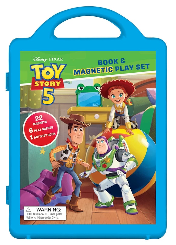 Couverture_Disney Pixar: Toy Story 5 Book and Magnetic Play Set