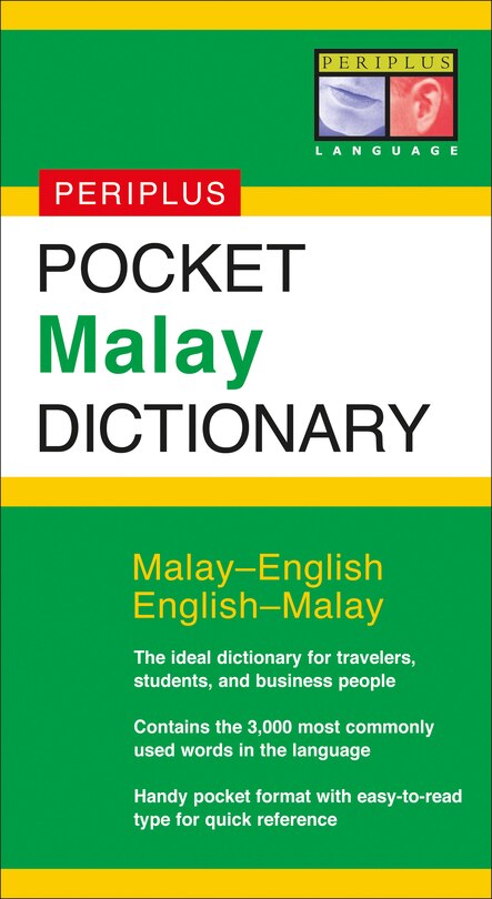 Front cover_Pocket Malay Dictionary