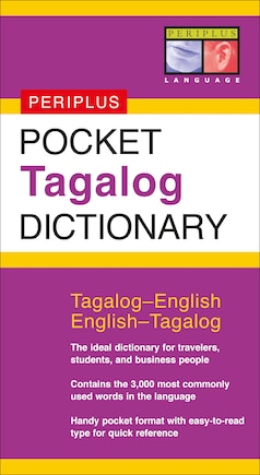 Pocket Tagalog Dictionary: Tagalog-english English-tagalog