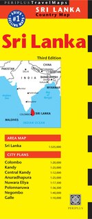 Sri Lanka Travel Map Third Edition