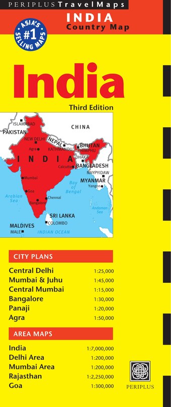 Couverture_India Travel Map Third Edition