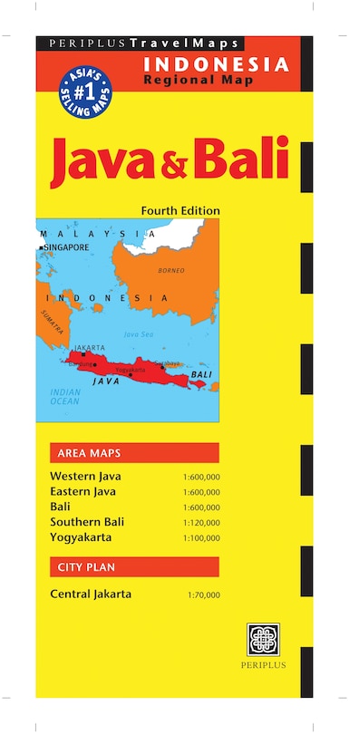 Front cover_Java & Bali Travel Map Fourth Edition