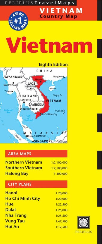 Couverture_Vietnam Travel Map Eighth Edition