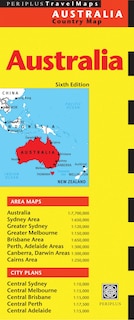 Front cover_Australia Travel Map Sixth Edition
