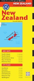 New Zealand Travel Map Fourth Edition