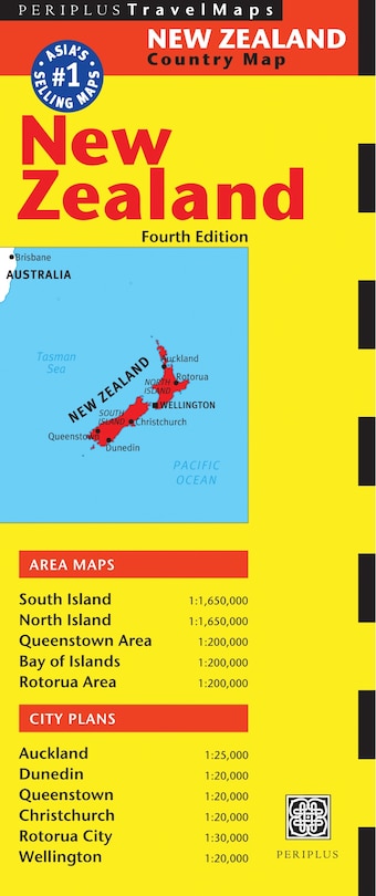 Front cover_New Zealand Travel Map Fourth Edition