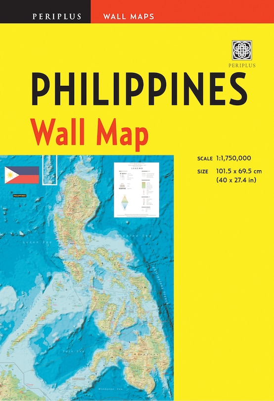 Front cover_Philippines Wall Map Second Edition