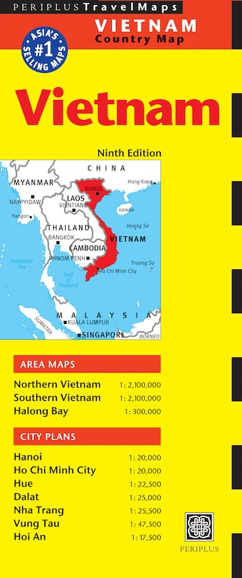 Couverture_Vietnam Travel Map Ninth Edition