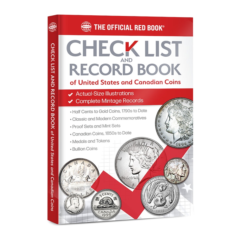 Front cover_The Coin Checklist and Record Book of United States and Canadian Coins