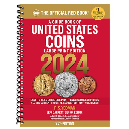 A Guide Book of United States Coins 2024: 77th Edition: The Official Red Book