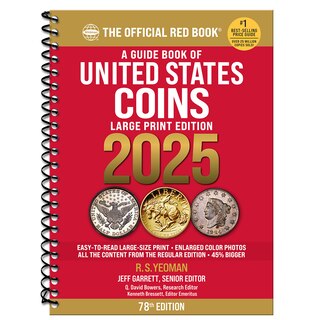 Front cover_A Guide Book of United States Coins 2025: 78th Edition