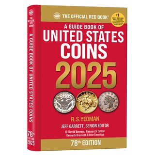 Front cover_A Guide Book of United States Coins 2025: 78th Edition