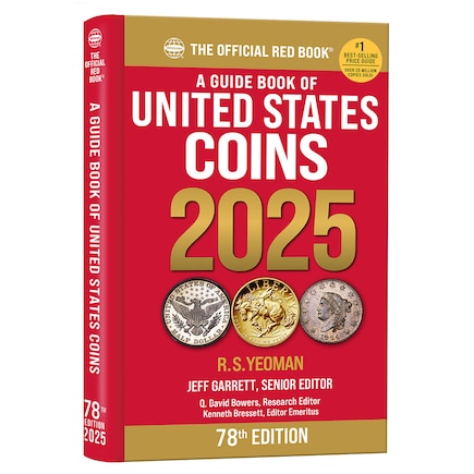 A Guide Book of United States Coins 2025: 78th Edition: The Official Red Book