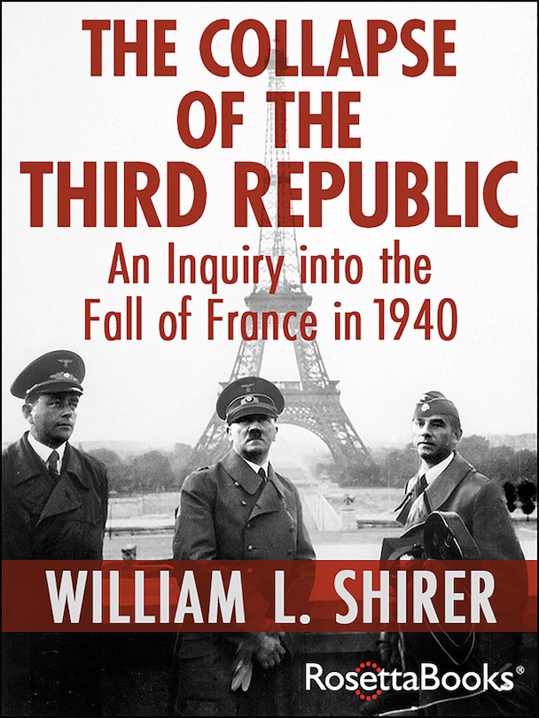 Front cover_The Collapse of the Third Republic