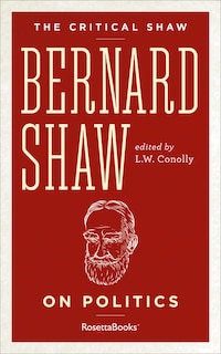 Couverture_Bernard Shaw On Politics