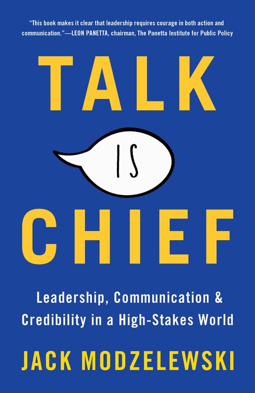 Front cover_Talk Is Chief
