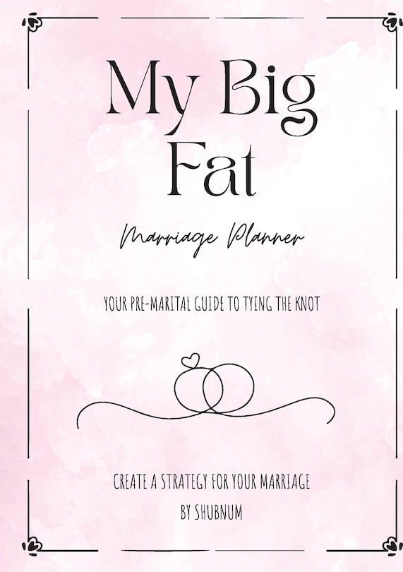 Front cover_My Big Fat Marriage Planner