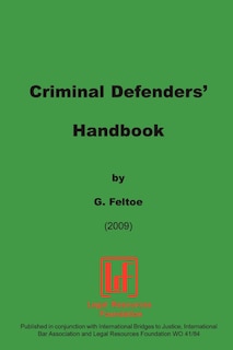 Front cover_Criminal Defenders Handbook