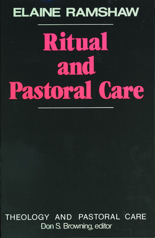 Couverture_Ritual And Pastoral Care