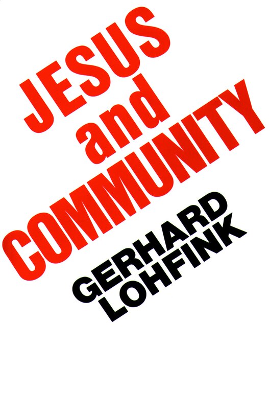 Front cover_Jesus and Community