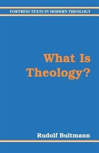 Front cover_WHAT IS THEOLOGY?