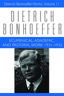 Front cover_Ecumenical, Academic, and Pastoral Work