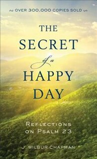 Front cover_The SECRET OF A HAPPY DAY