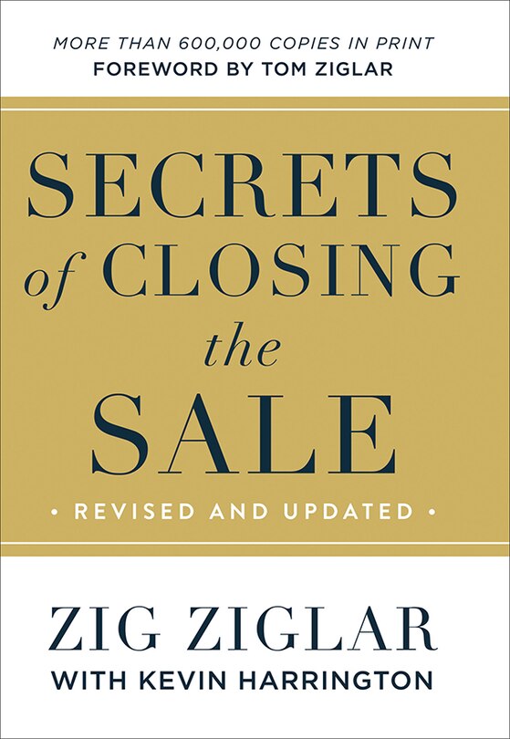 Front cover_Secrets of Closing the Sale