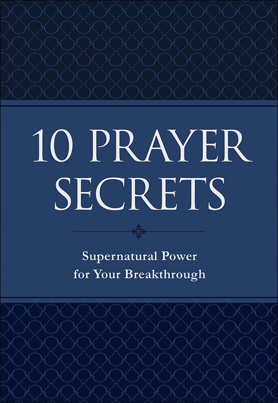 Front cover_10 Prayer Secrets