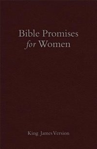 Couverture_KJV BIBLE PROMISES FOR WOMEN, CRANBERRY IMITATION LEATHER