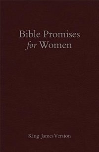 Couverture_KJV BIBLE PROMISES FOR WOMEN, CRANBERRY IMITATION LEATHER