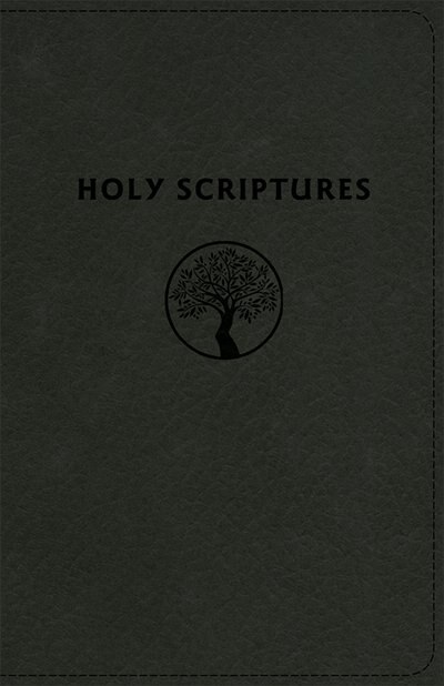 Front cover_Tlv Personal Size Giant Print Reference Bible, Holy Scriptures, Black Duravella
