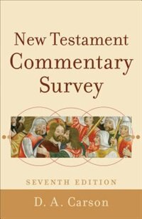 Front cover_New Testament Commentary Survey