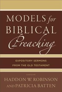Couverture_Models for Biblical Preaching