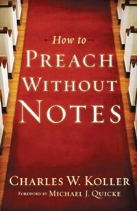Front cover_How To Preach Without Notes