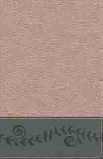 KJV Study Bible for Girls Pink Pearl/Gray, Vine Design LeatherTouch by Richards, Larry