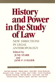 Front cover_History and Power in the Study of Law