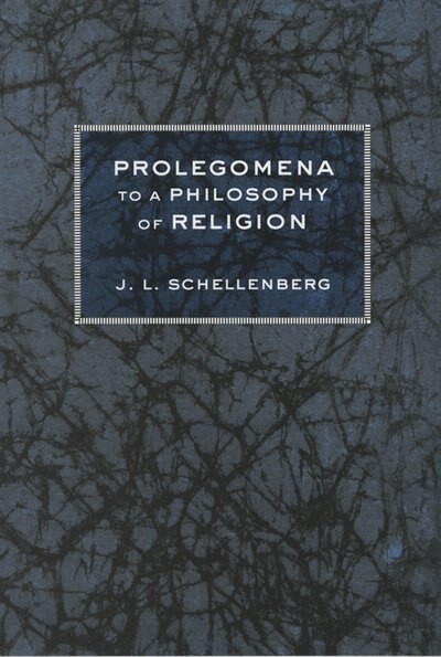 Front cover_Prolegomena to a Philosophy of Religion