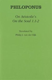 Couverture_On Aristotle's On the Soul 1.1-2
