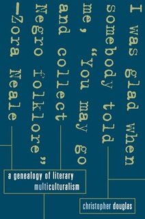 Front cover_A Genealogy of Literary Multiculturalism