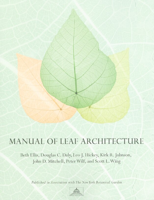 Couverture_Manual Of Leaf Architecture