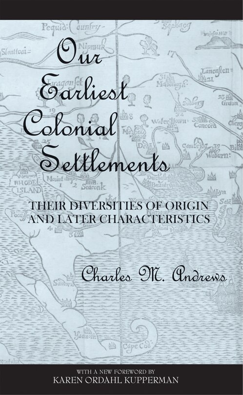 Front cover_Our Earliest Colonial Settlements