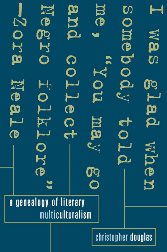 Front cover_A Genealogy of Literary Multiculturalism