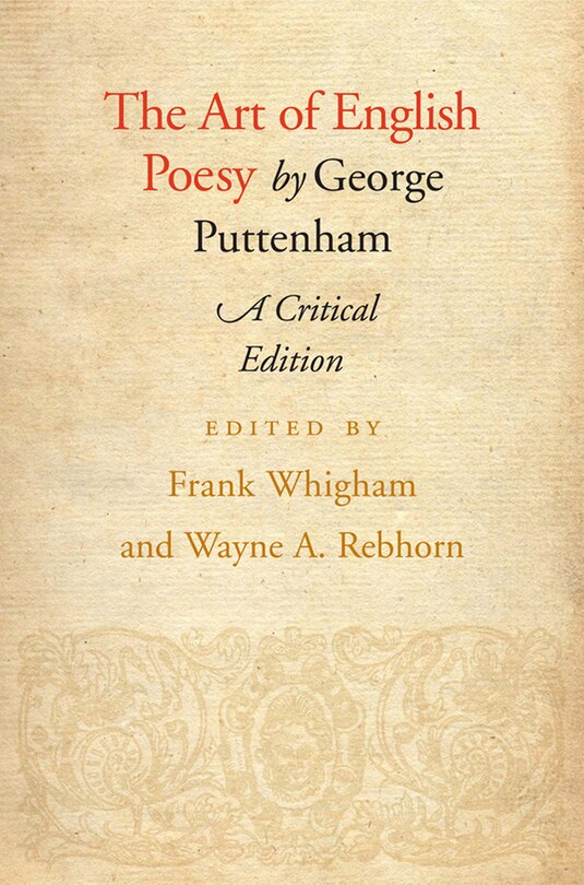 Couverture_The Art of English Poesy